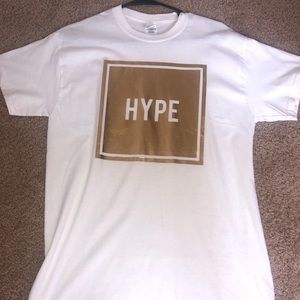 White and Gold short-sleeve Tee